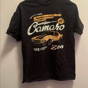 Camaro Black Graphic T-Shirt